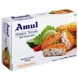 Amul Happy Treats Masti Dahi Tikki   Pack  300 grams